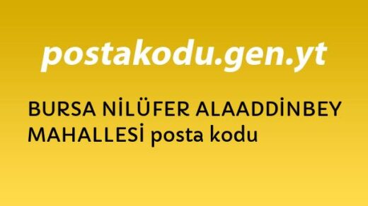 Alaaddinbey Posta Kodu Rehberi [2026 Güncel Bilgi] - Kapak Görseli